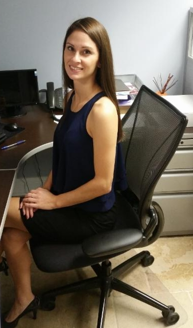 Elena & her Liberty Chair