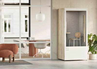 Open Area: Phone Booths & Privacy Pods